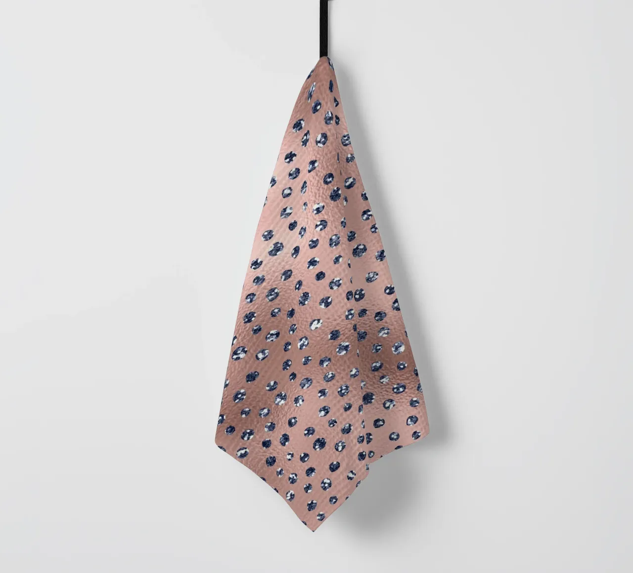 Blush & Navy 5 canovaccio da cucina da Yaso Design & Art