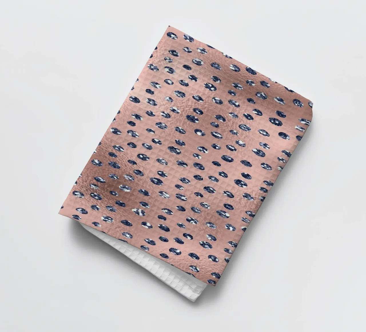 Blush & Navy 5 canovaccio da cucina da Yaso Design & Art