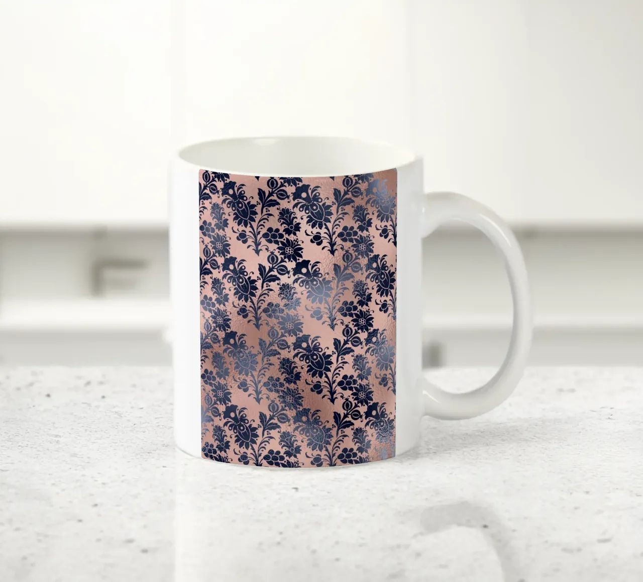 Blush & Navy 6 tazza in ceramica da Yaso Design & Art