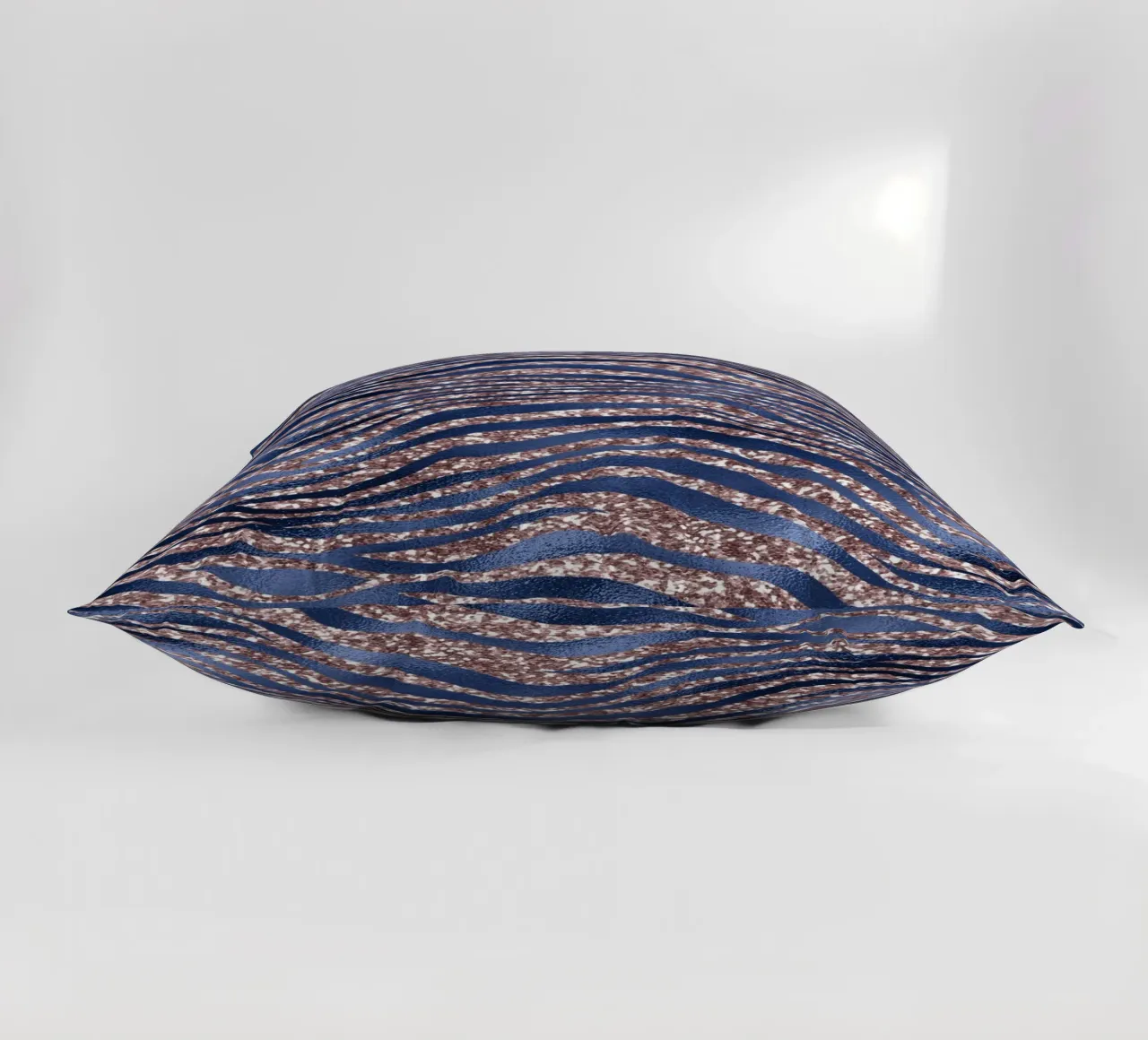 Blush & Navy Animal Pattern 7 cuscino da Yaso Design Animal