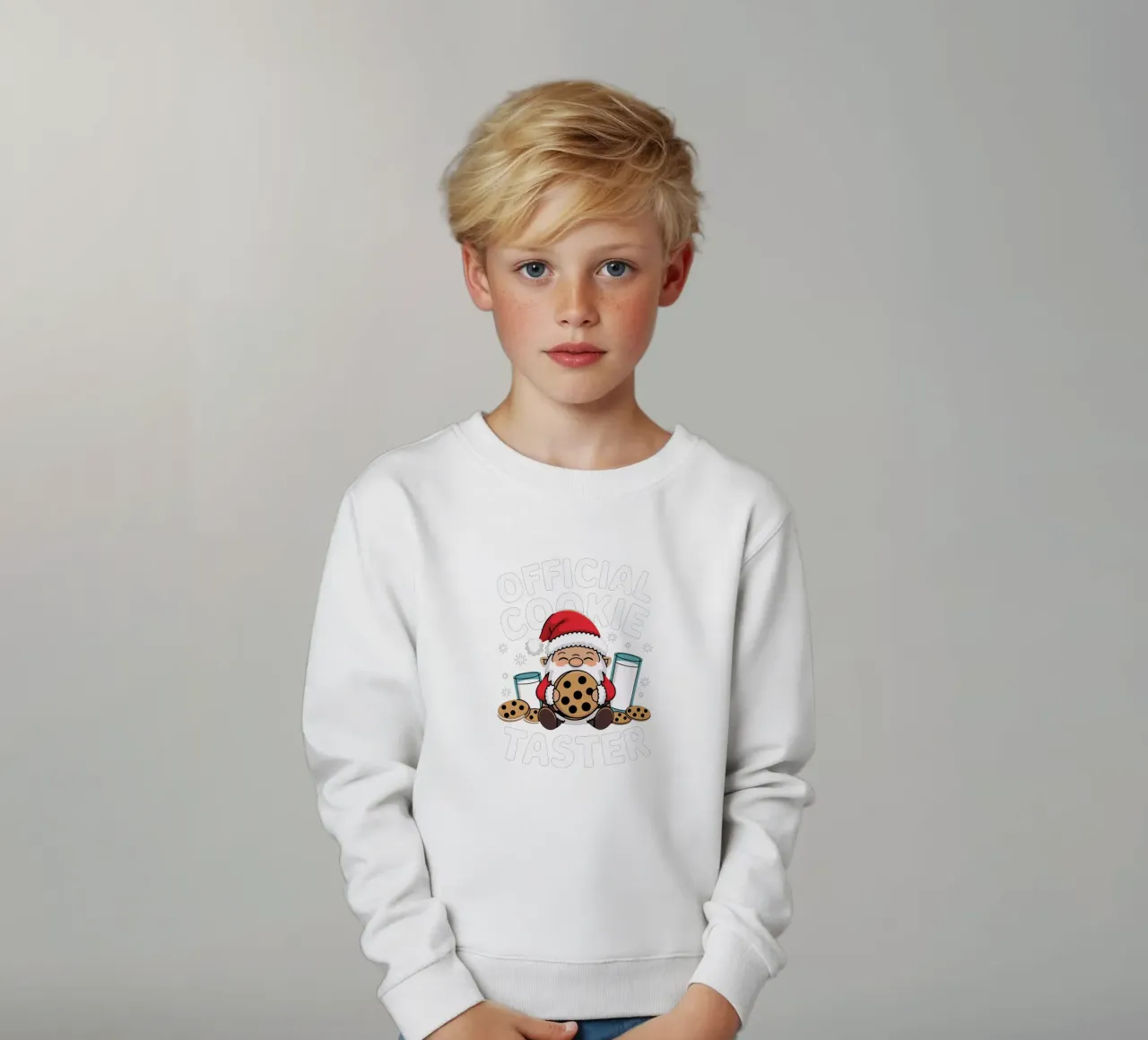 OFFICIAL COOKIE TASTER felpa bambino da edsonramosart