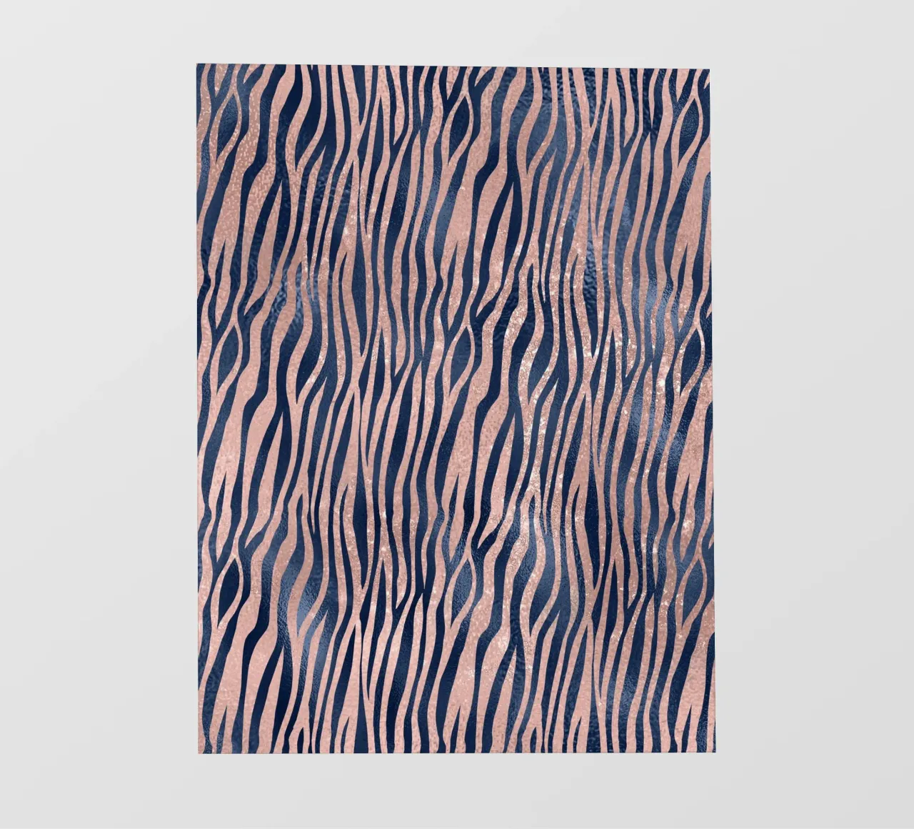 Blush & Navy Animal Pattern 9 pellicola backlit da Yaso Design Animal