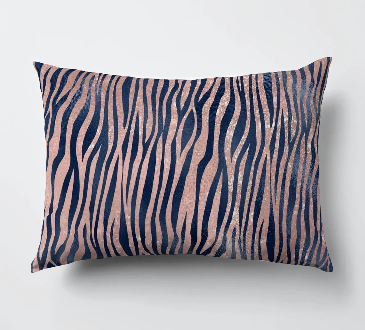 Blush & Navy Animal Pattern 9 cuscino da Yaso Design Animal