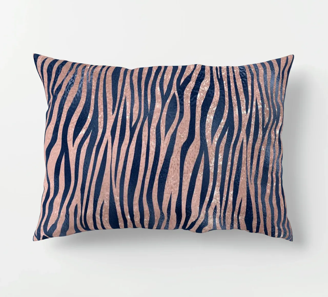 Blush & Navy Animal Pattern 9 cuscino da Yaso Design Animal