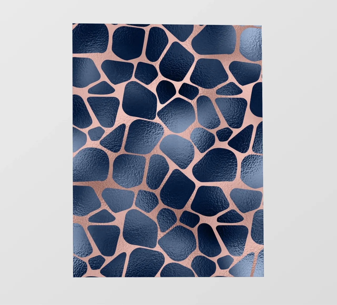 Blush & Navy Animal Pattern 11 pellicola backlit da Yaso Design Animal