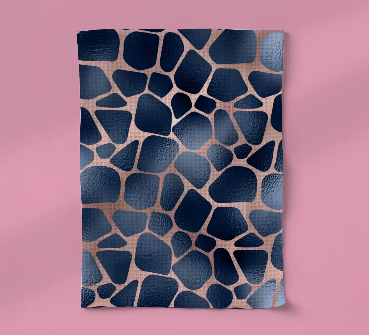 Blush & Navy Animal Pattern 11 canovaccio da cucina da Yaso Design Animal