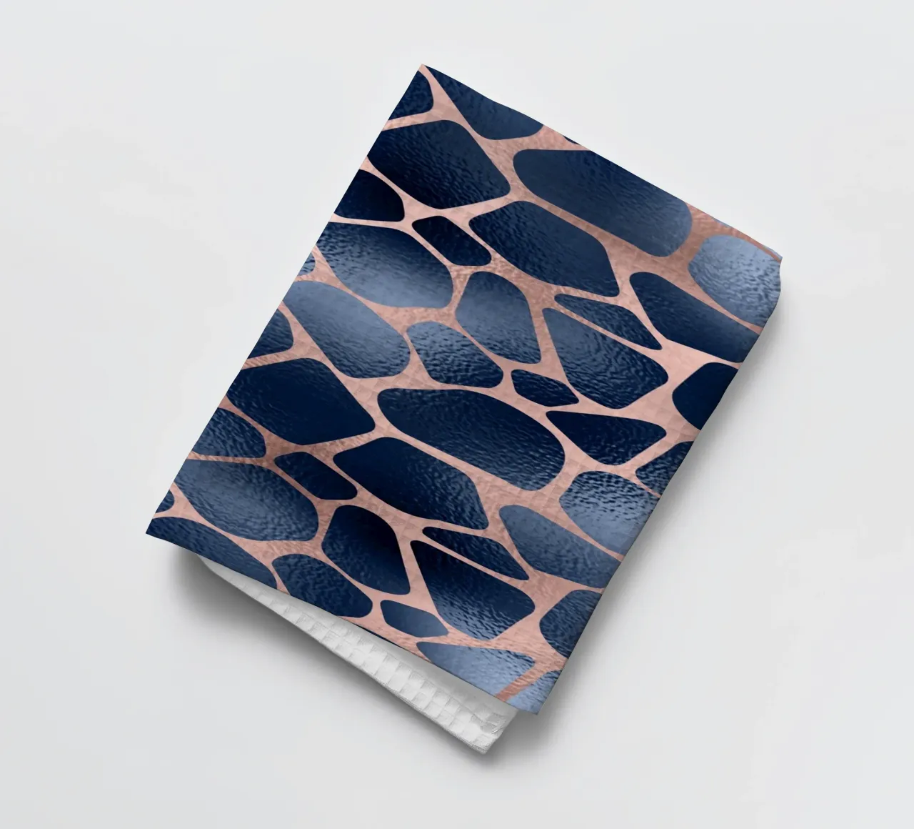 Blush & Navy Animal Pattern 11 canovaccio da cucina da Yaso Design Animal