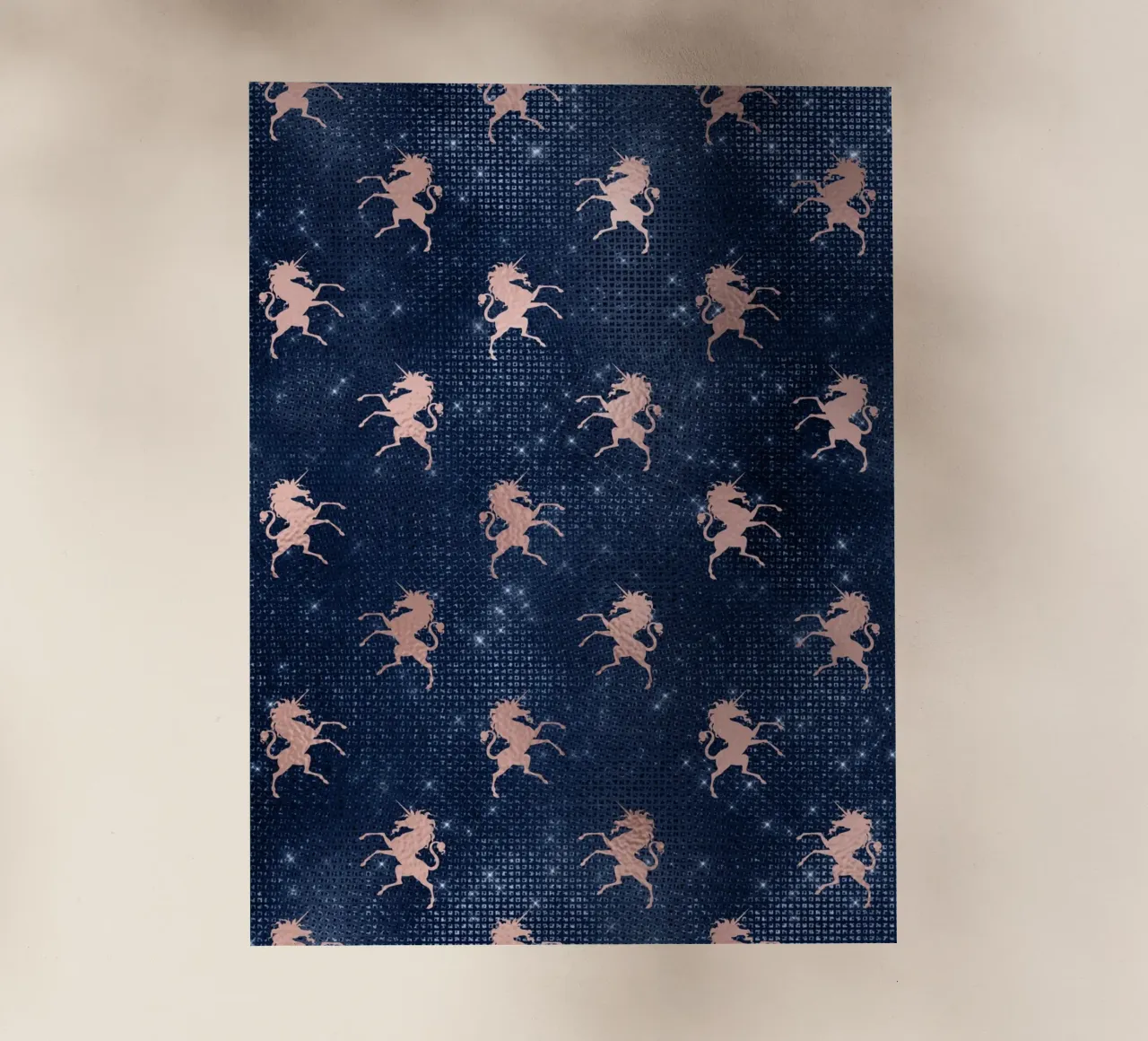 Blush & Navy 12 pellicola backlit da Yaso Design & Art