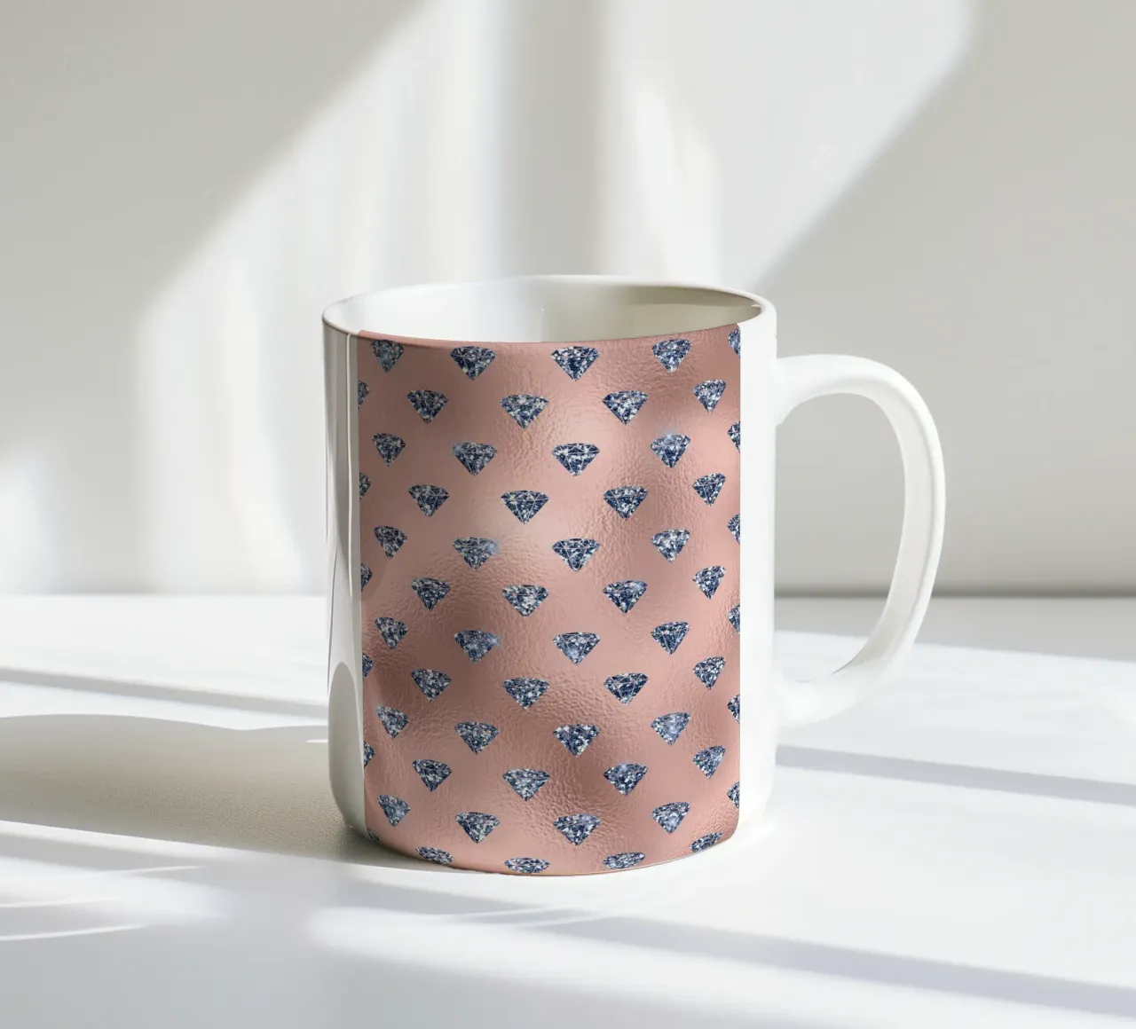 Blush & Navy 13 tazza in ceramica da Yaso Design & Art