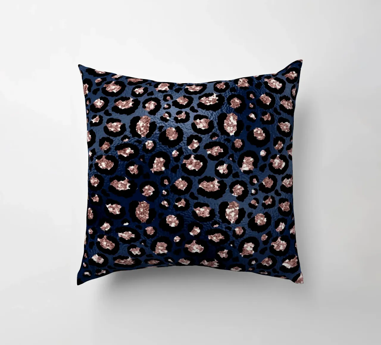 Blush & Navy Animal Pattern 14 cuscino da Yaso Design Animal