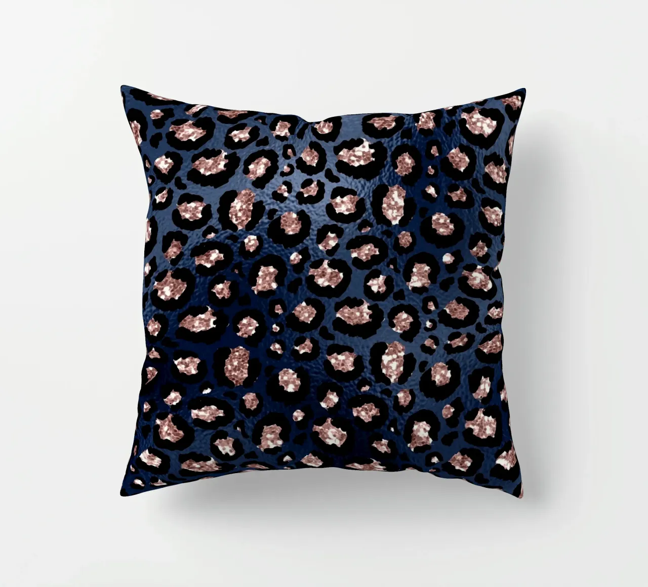 Blush & Navy Animal Pattern 14 cuscino da Yaso Design Animal