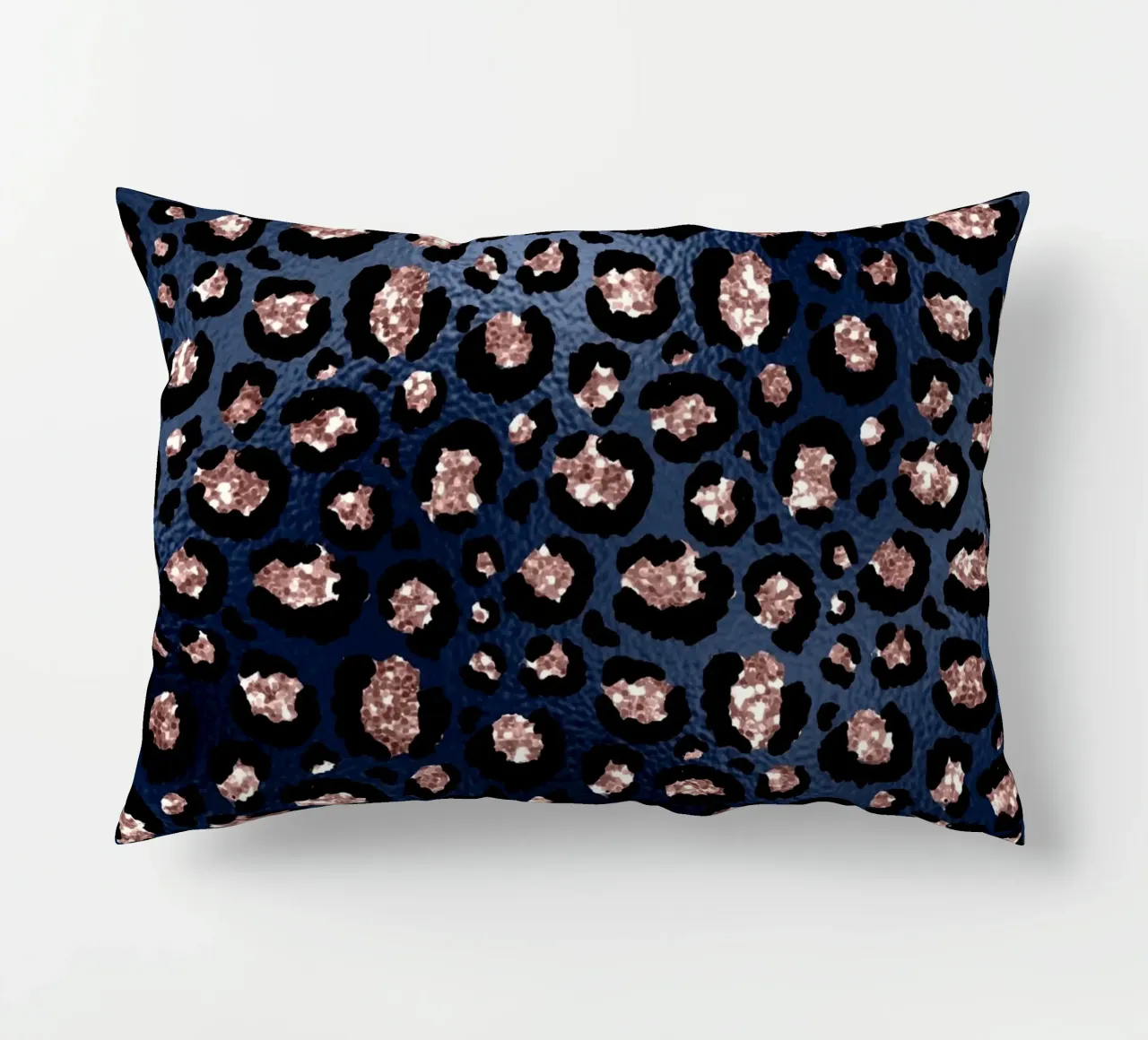 Blush & Navy Animal Pattern 14 cuscino da Yaso Design Animal