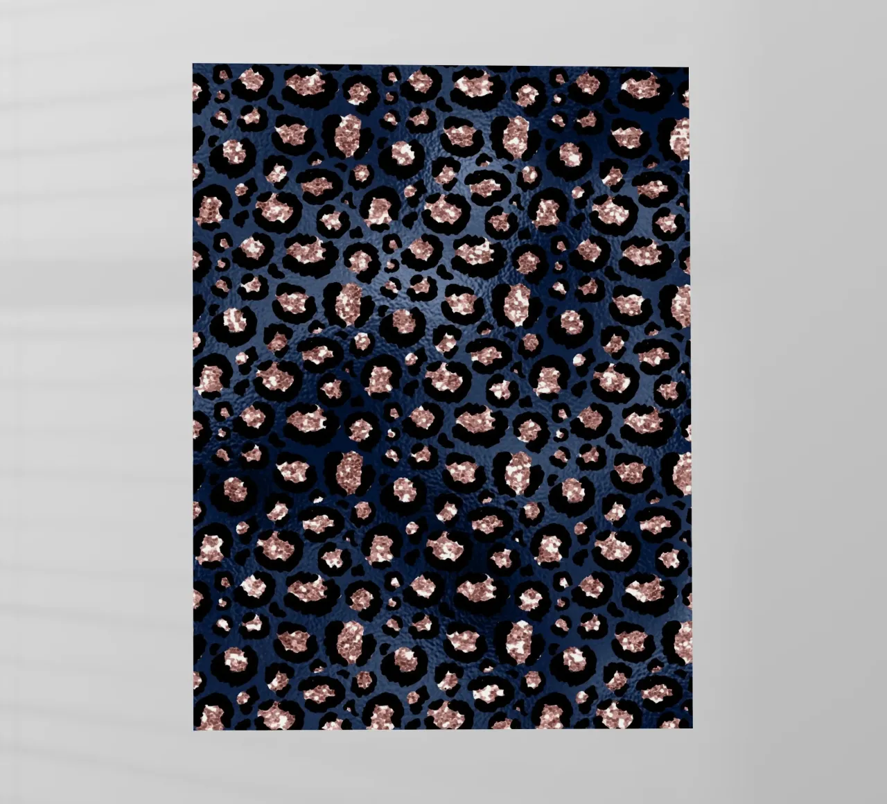 Blush & Navy Animal Pattern 14 pellicola backlit da Yaso Design Animal
