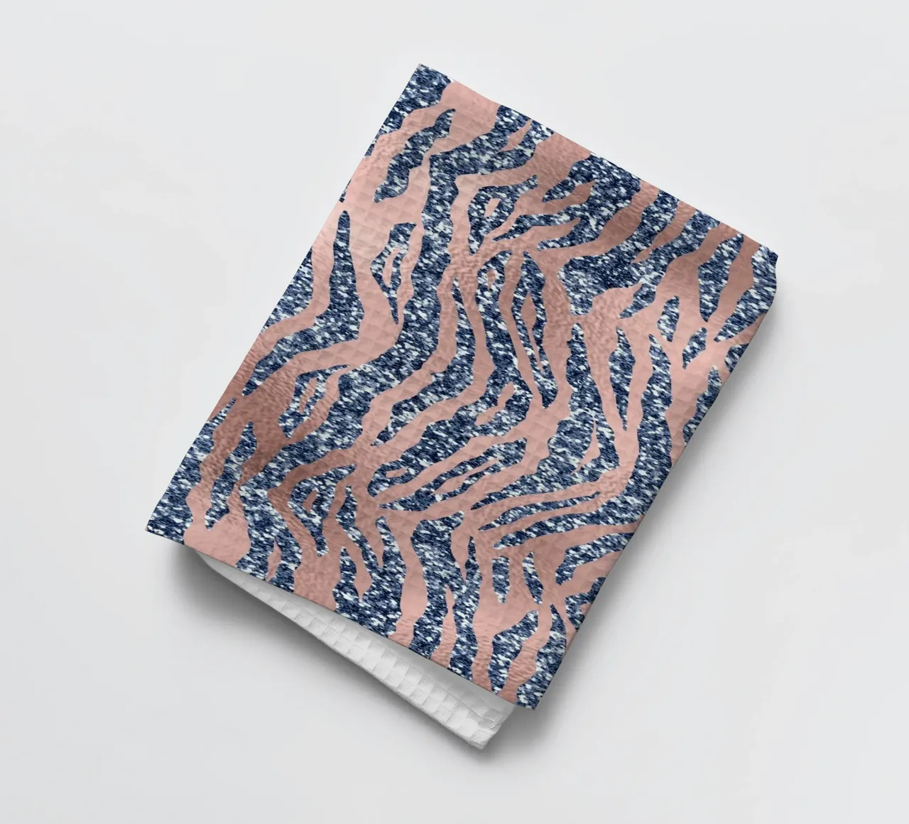 Blush & Navy Animal Pattern 16 canovaccio da cucina da Yaso Design Animal