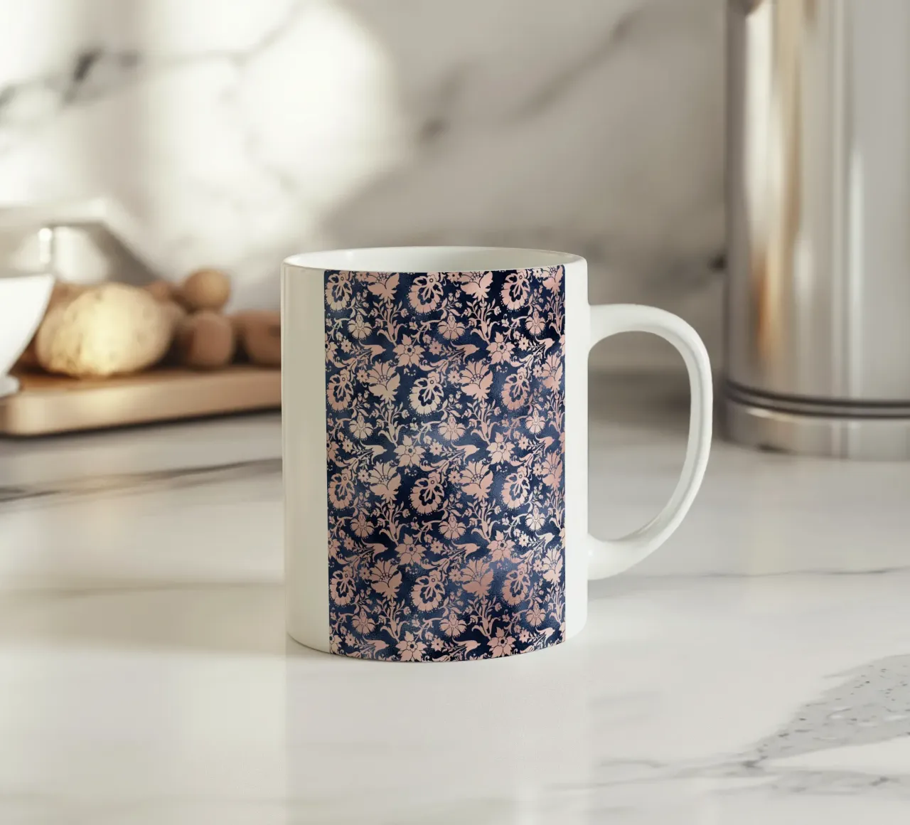 Blush & Navy 17 tazza in ceramica da Yaso Design & Art