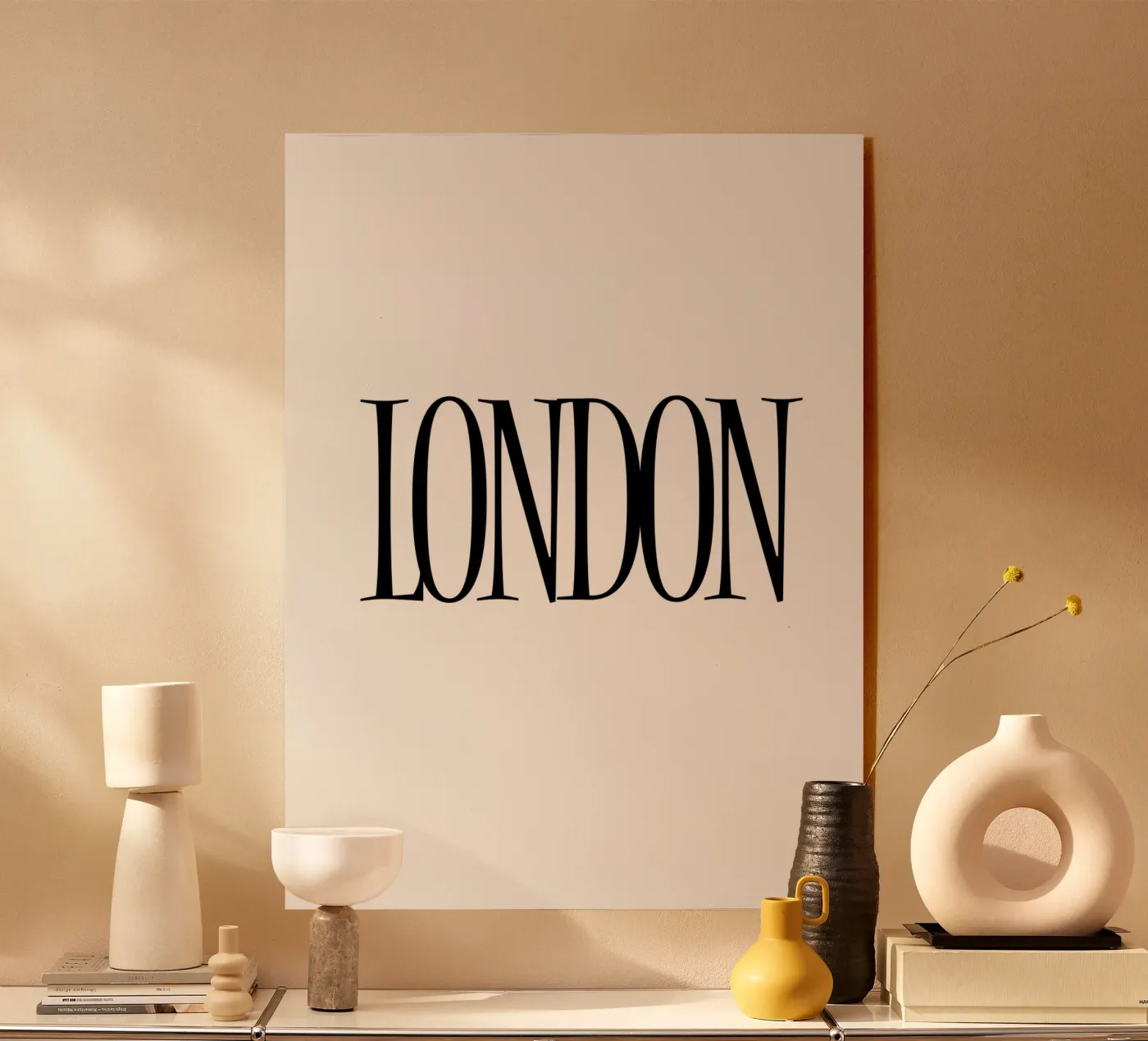 London 1 plexiglass da The Type Club Tokyo