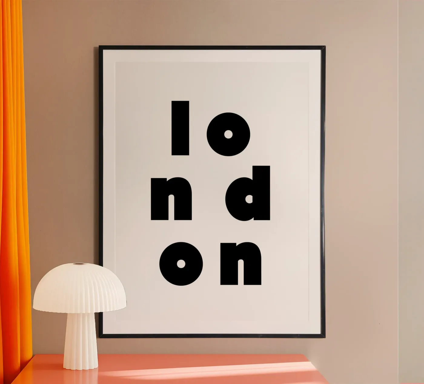 London 2 poster da The Type Club Tokyo