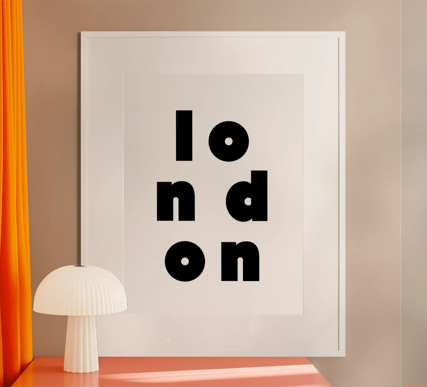London 2 poster da The Type Club Tokyo