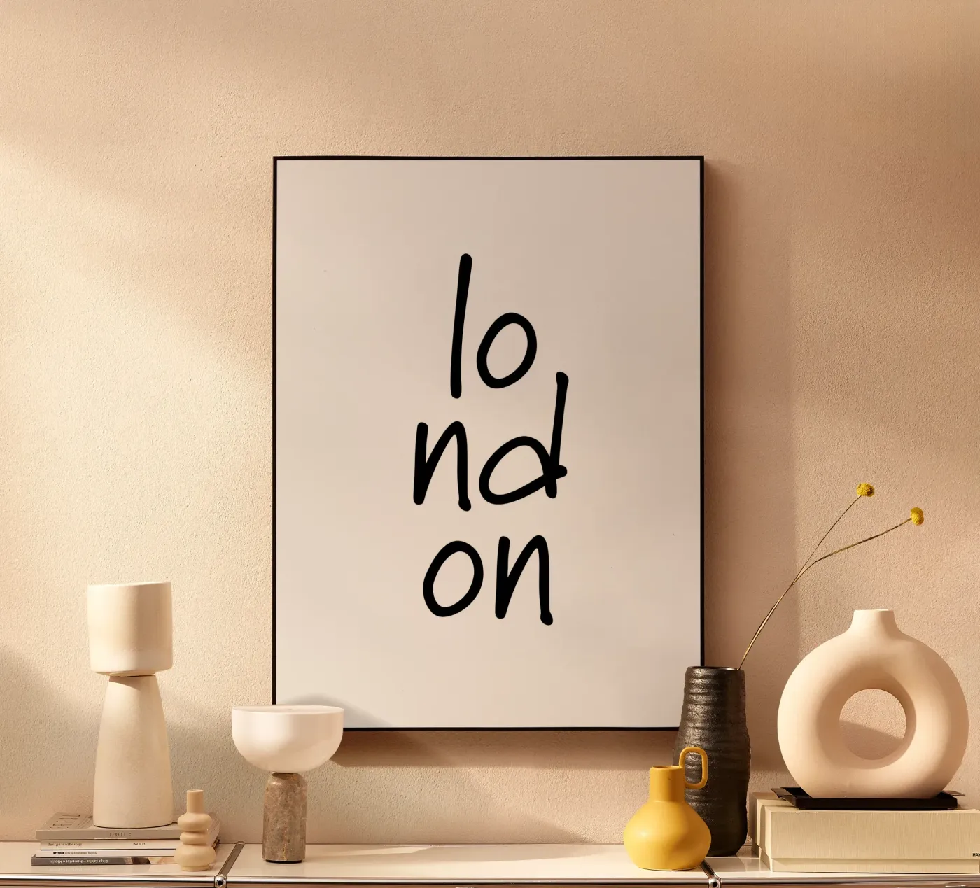 London 3 plexiglass da The Type Club Tokyo