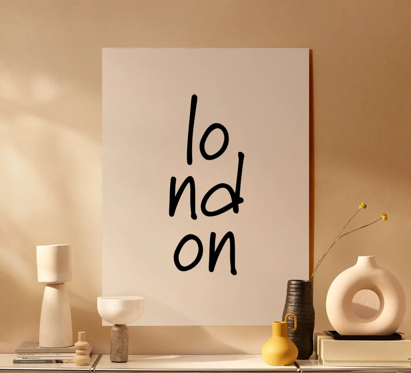 London 3 plexiglass da The Type Club Tokyo