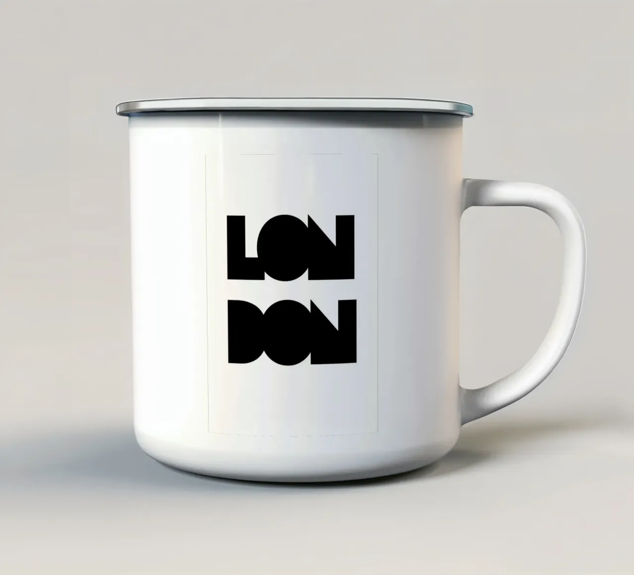 London 4 tazza in smalto da The Type Club Tokyo