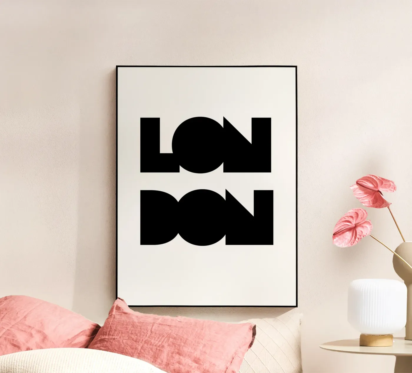 London 4 acryl van The Type Club Tokyo