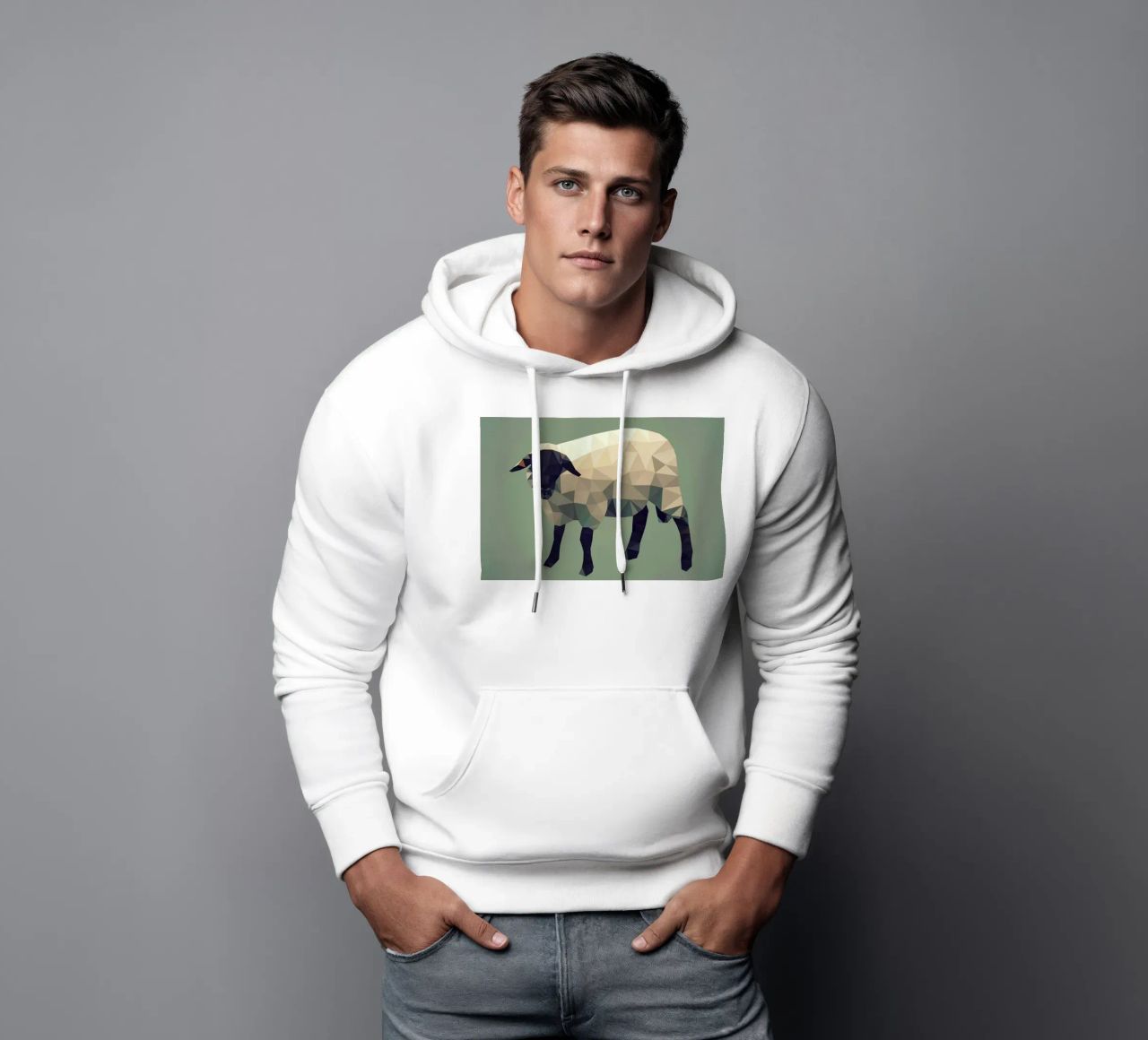 Ovis aries felpa con cappuccio da Matěj Kašpar Jirásek