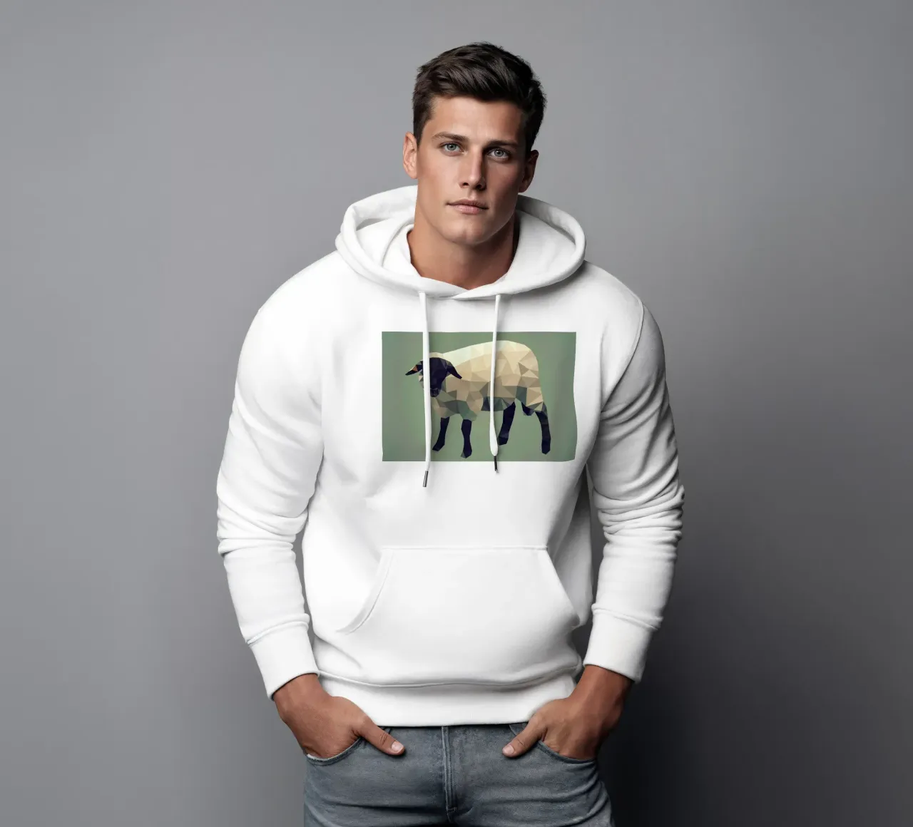 Ovis aries felpa con cappuccio da Matěj Kašpar Jirásek