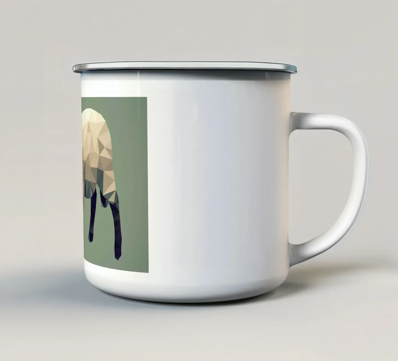 Ovis aries taza de esmalte de Matěj Kašpar Jirásek