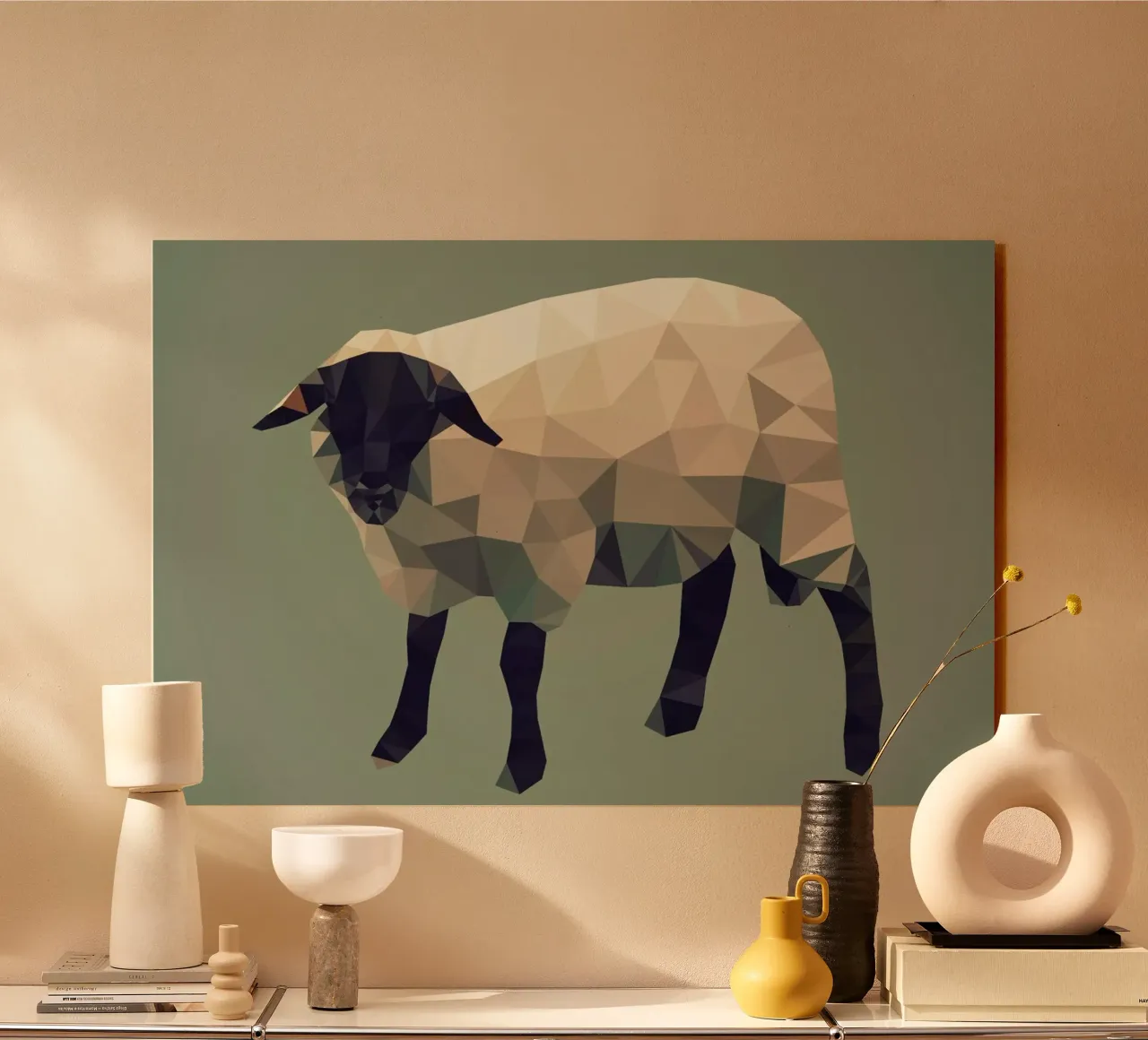 Ovis aries plexiglass da Matěj Kašpar Jirásek