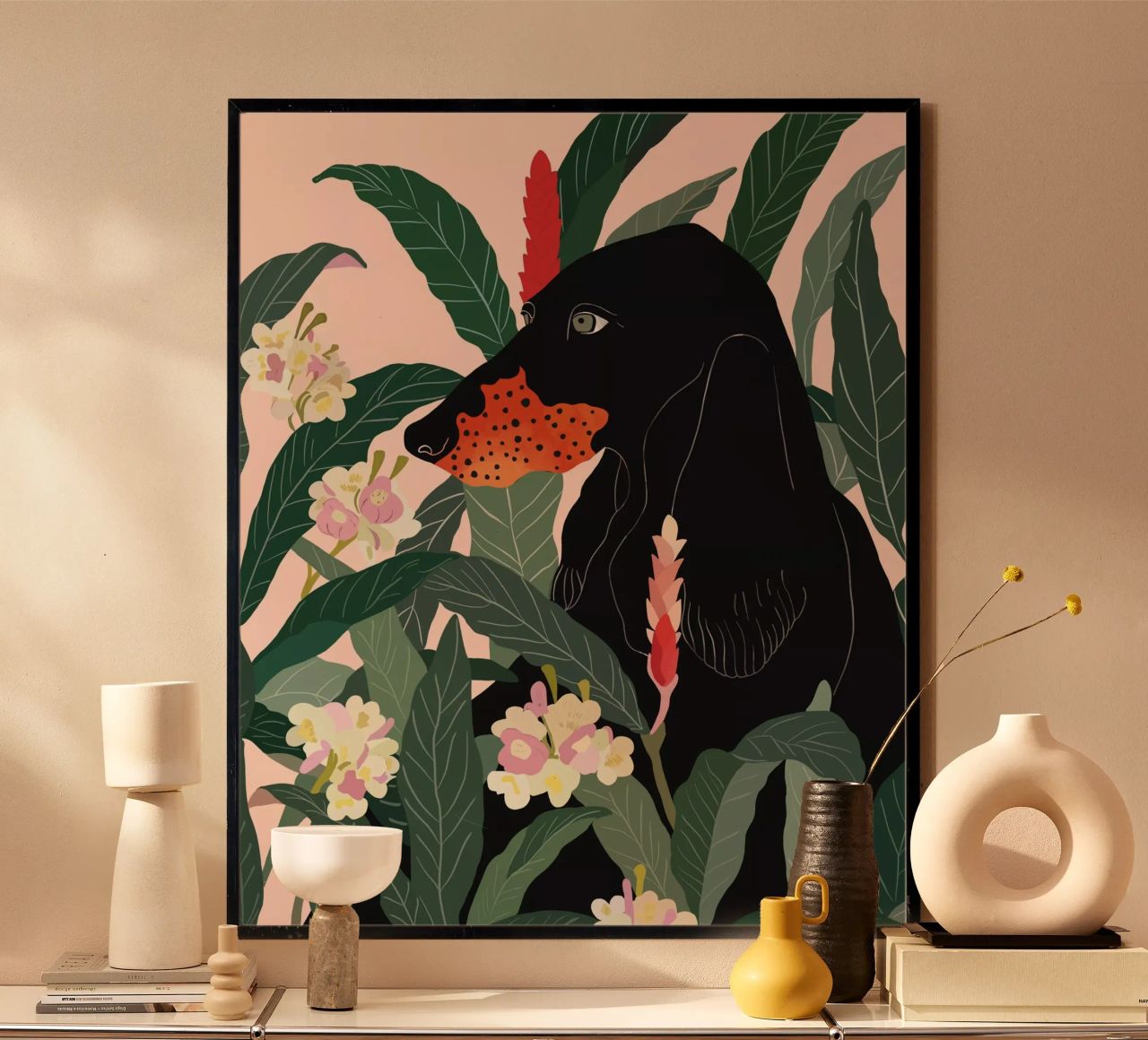 Hidden in the Greenery poster by ArtsySesta