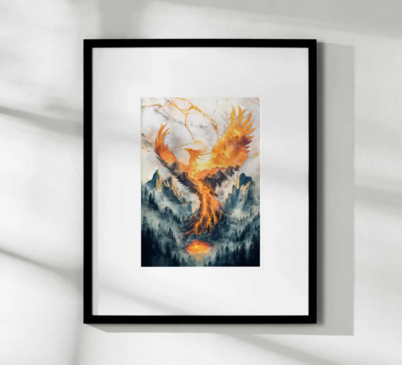 Phoenix’s Rebirth poster da Pixaverse