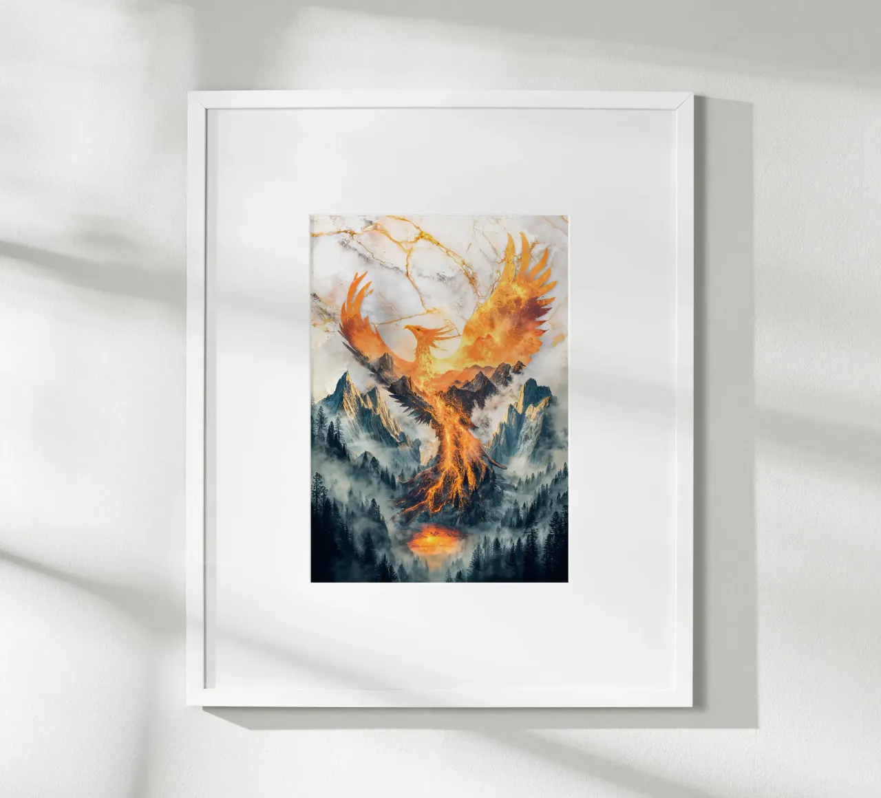 Phoenix’s Rebirth poster da Pixaverse