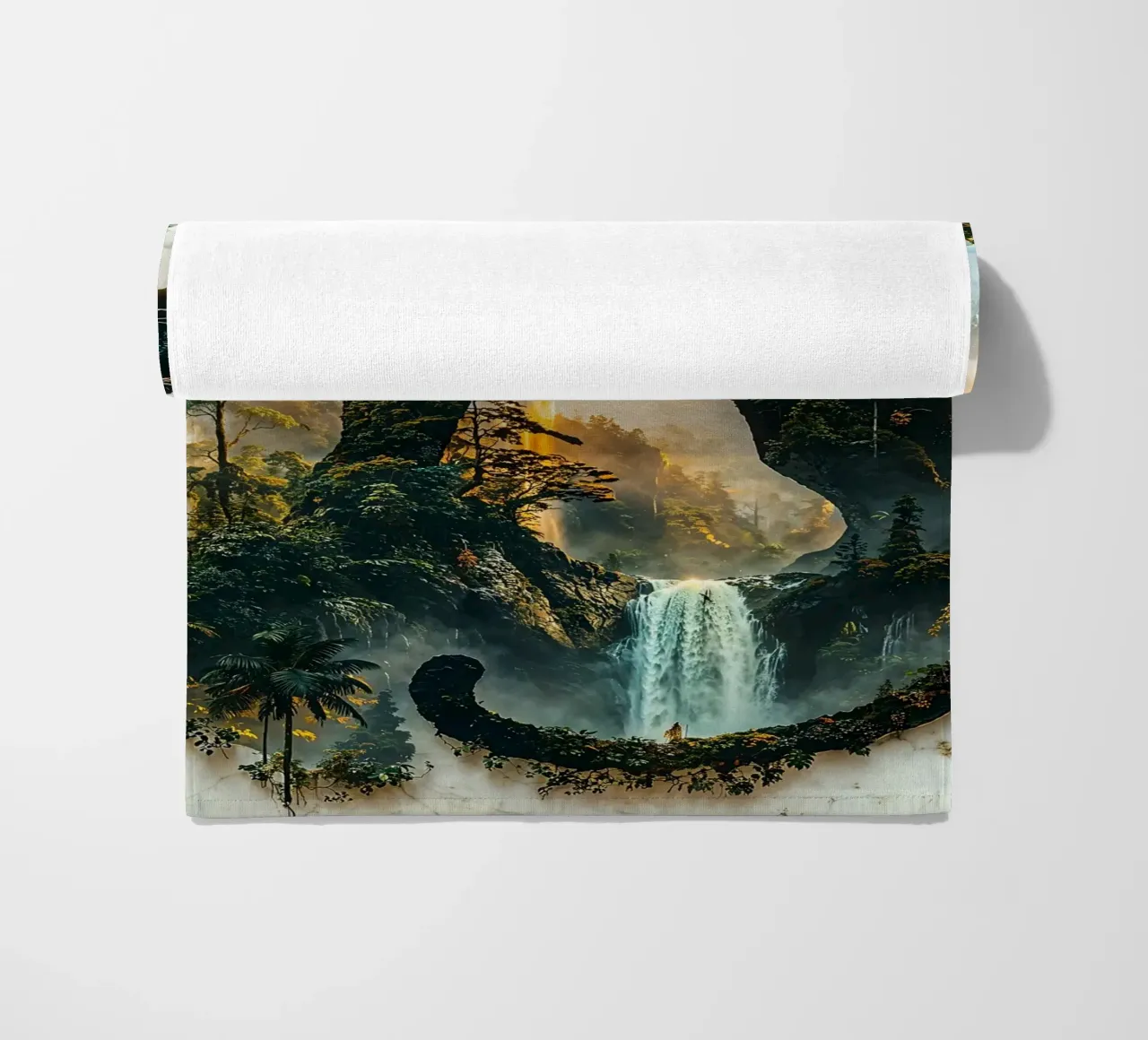 The Panther's Moonlit Domain telo mare da Pixaverse