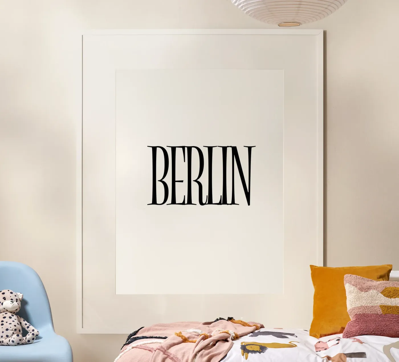 Berlin 1 poster by The Type Club Tokyo