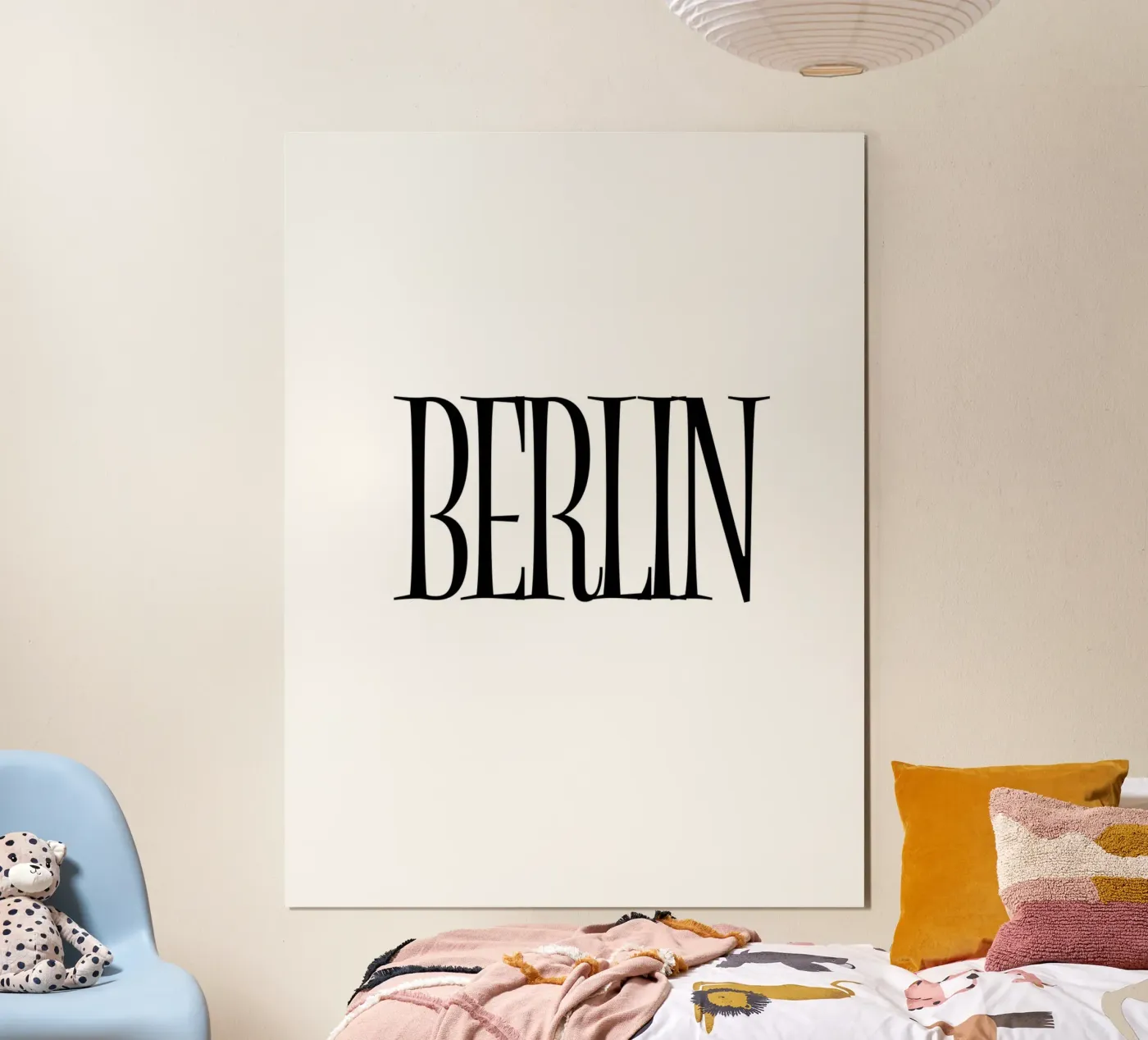 Berlin 1 poster by The Type Club Tokyo
