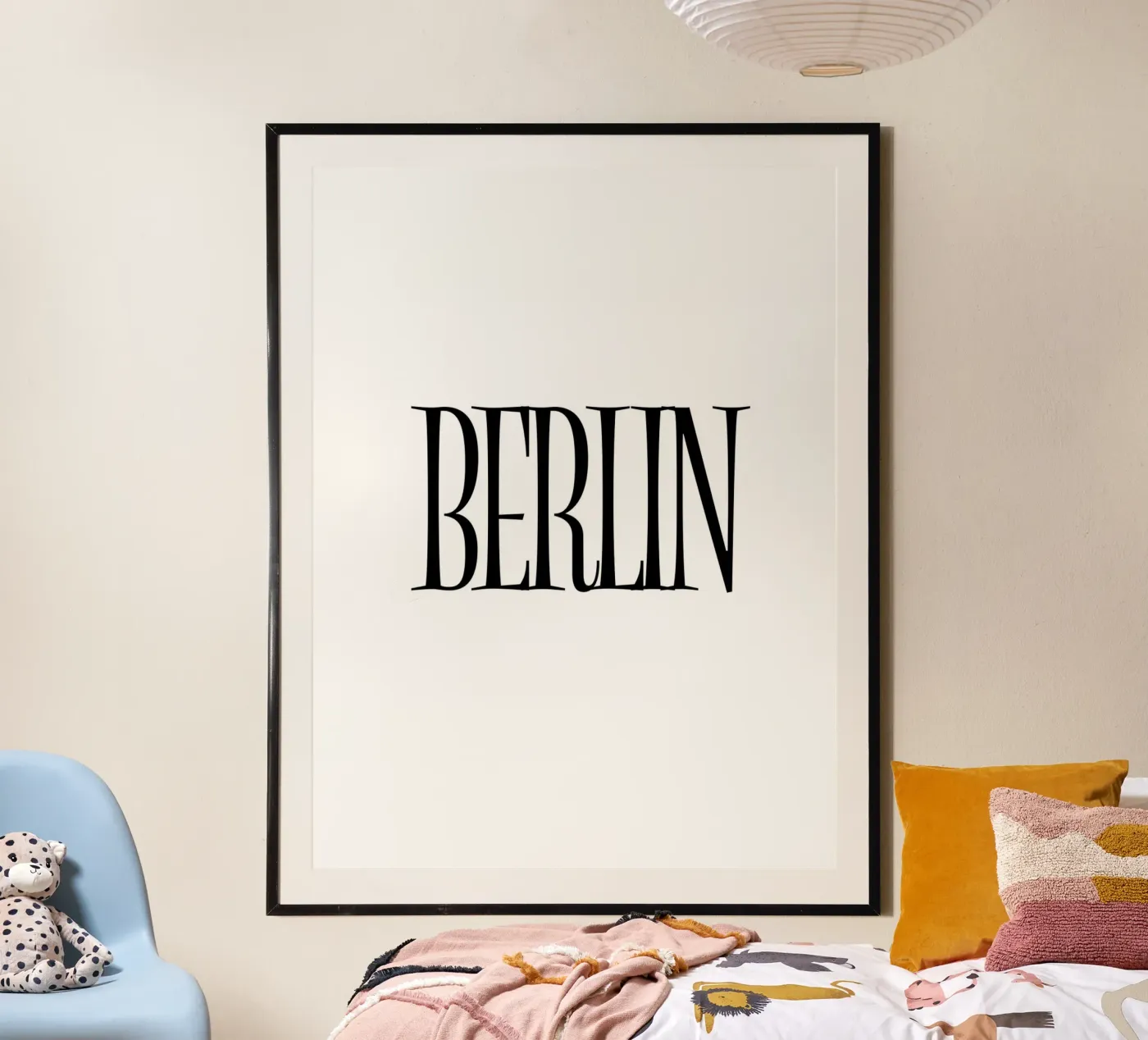 Berlin 1 poster by The Type Club Tokyo