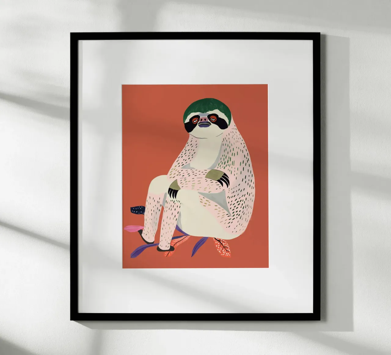 Paresseux poster de ArtsySesta