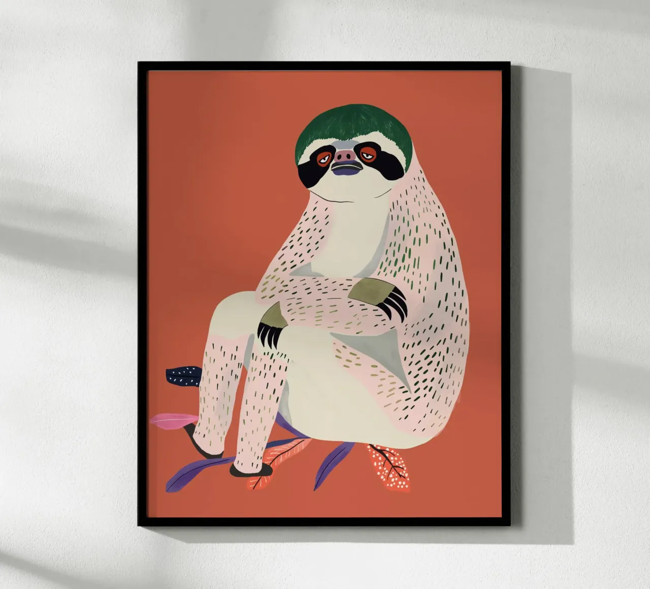 Paresseux poster de ArtsySesta