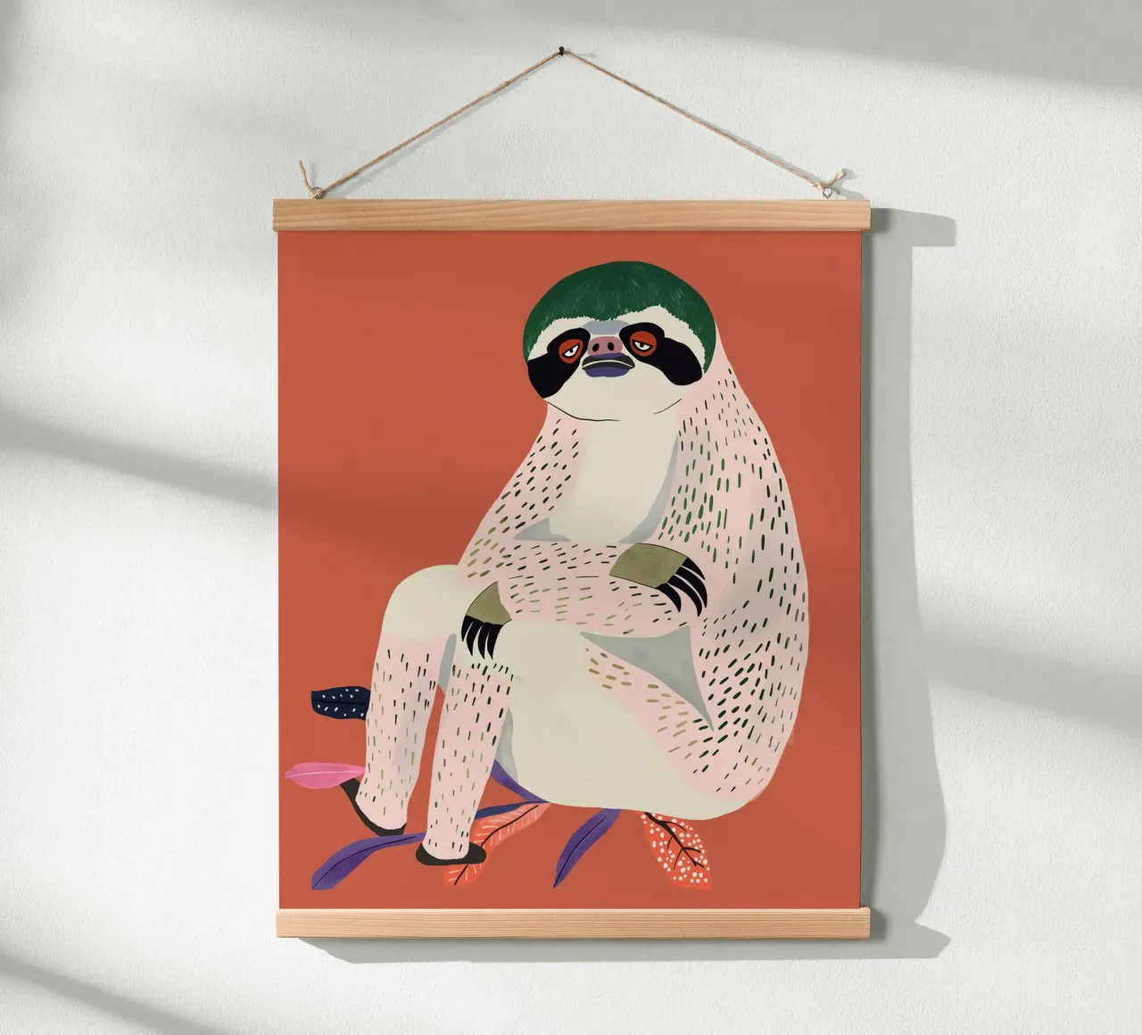 Paresseux poster de ArtsySesta