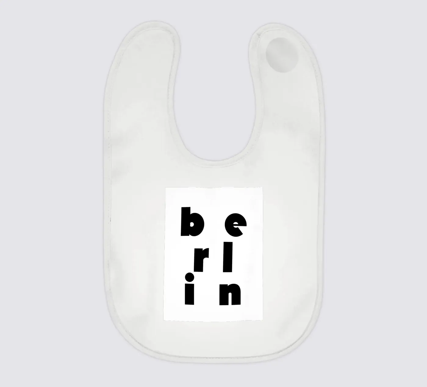 Berlin 2 baby slabbetje van The Type Club Tokyo