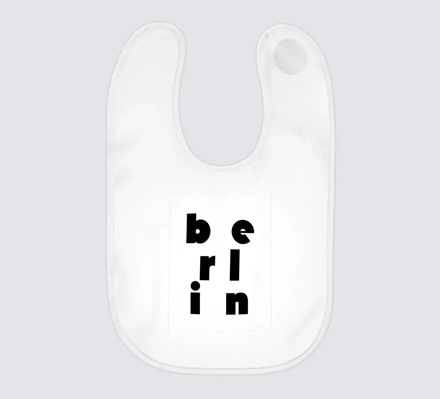 Berlin 2 baby slabbetje van The Type Club Tokyo