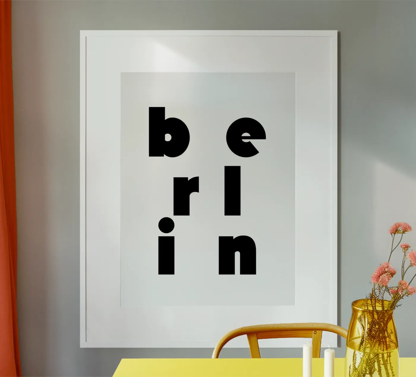 Berlin 2 poster da The Type Club Tokyo