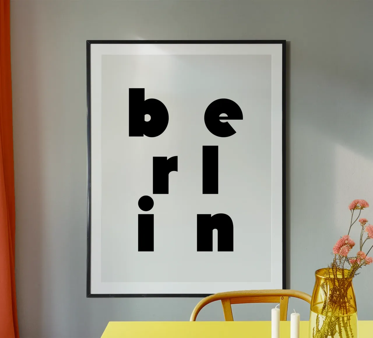 Berlin 2 poster da The Type Club Tokyo