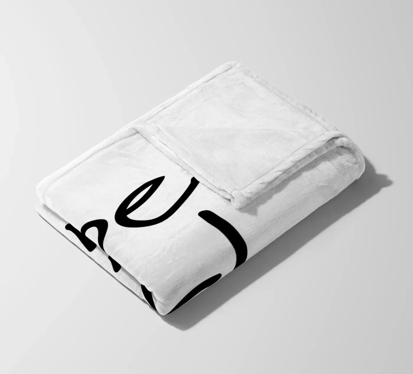 Berlin 3 fleece blanket by The Type Club Tokyo