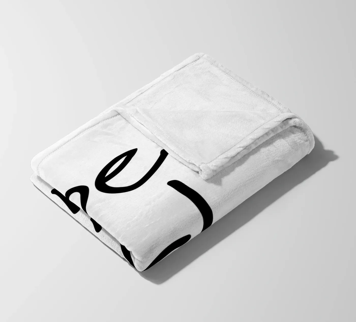 Berlin 3 fleece blanket by The Type Club Tokyo