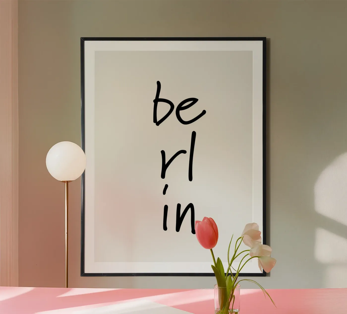 Berlin 3 poster van The Type Club Tokyo