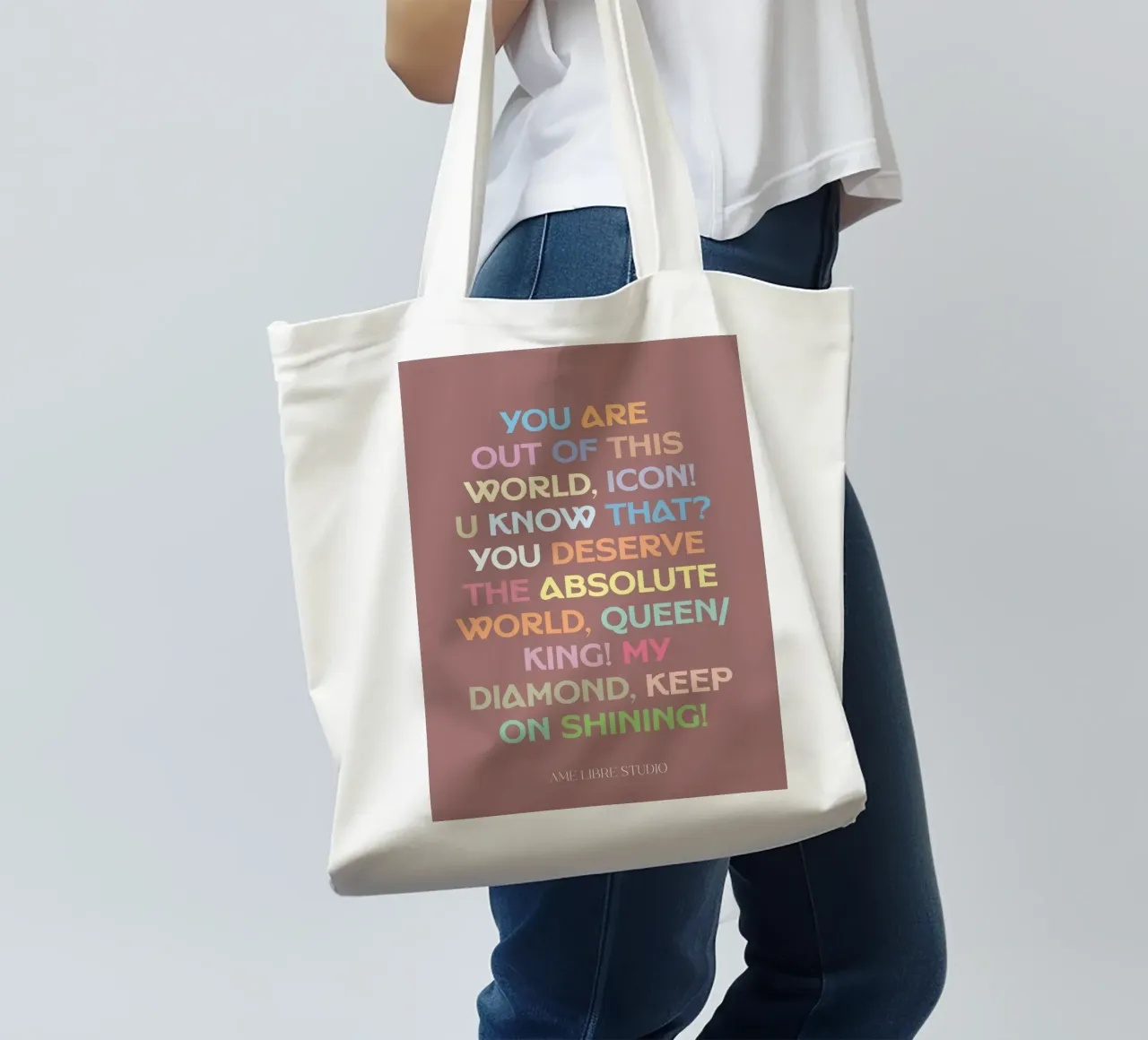 🤎 borsa in juta da MENTHE SAUVAGE