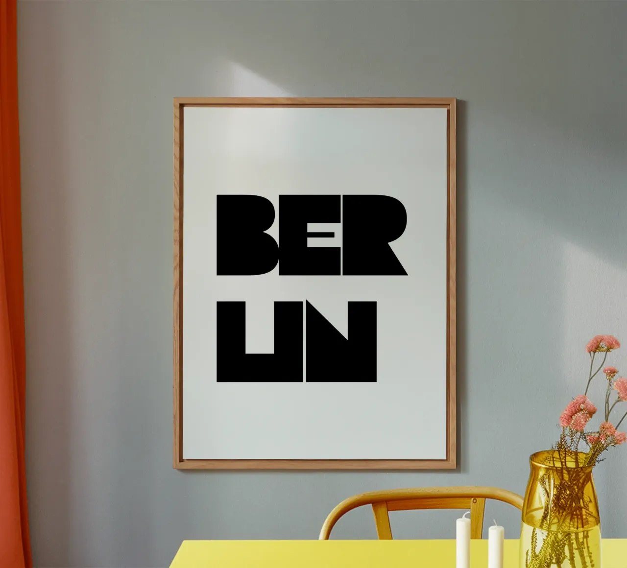 Berlin 4 alluminio dibond da The Type Club Tokyo