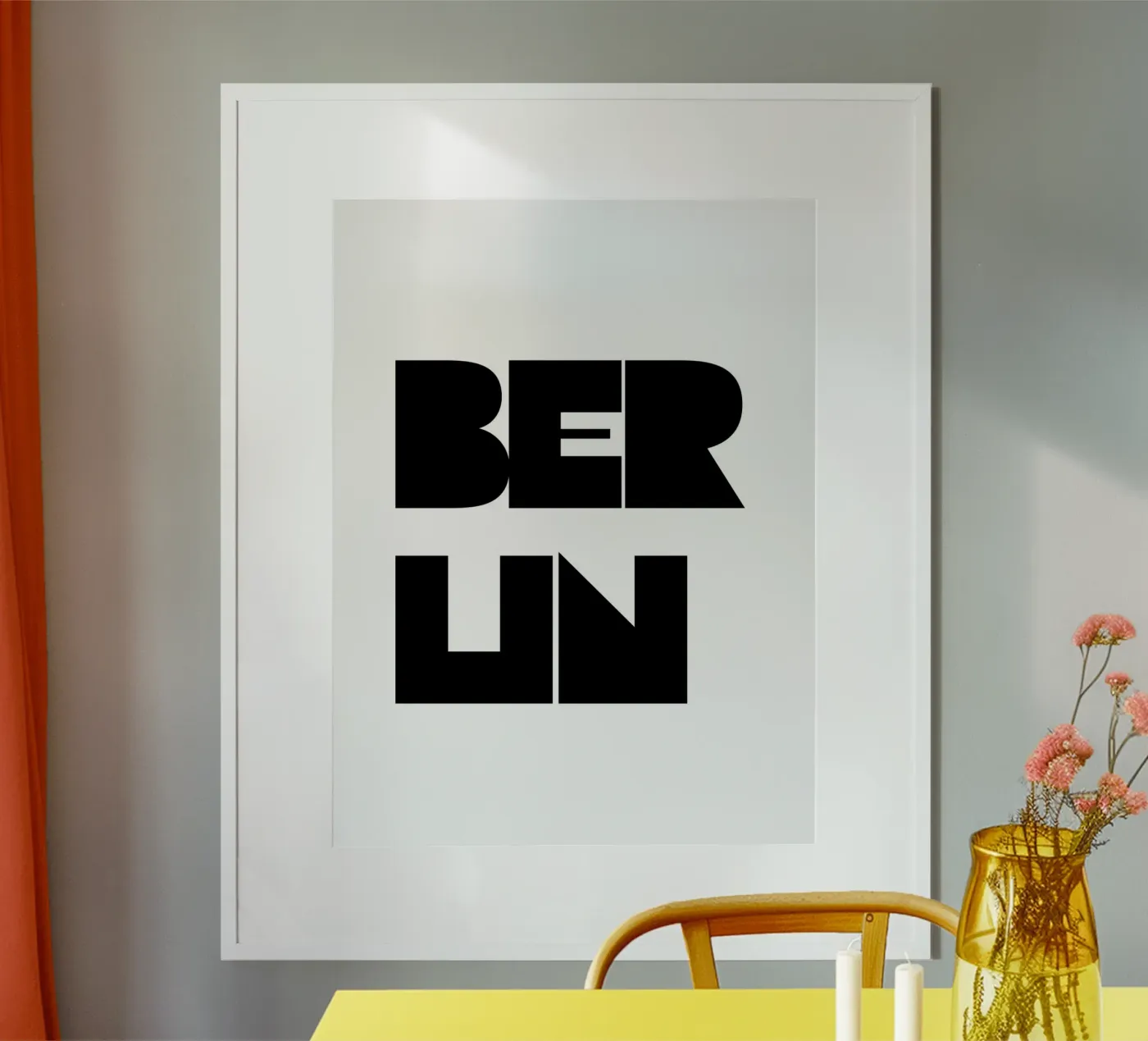 Berlin 4 poster van The Type Club Tokyo